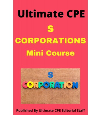 S Corporations 2024 Mini Course